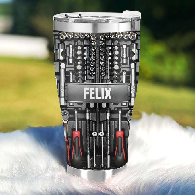 Ich bin ein Mechaniker – Geschenk für einen Mechaniker – Personalisierter Becher