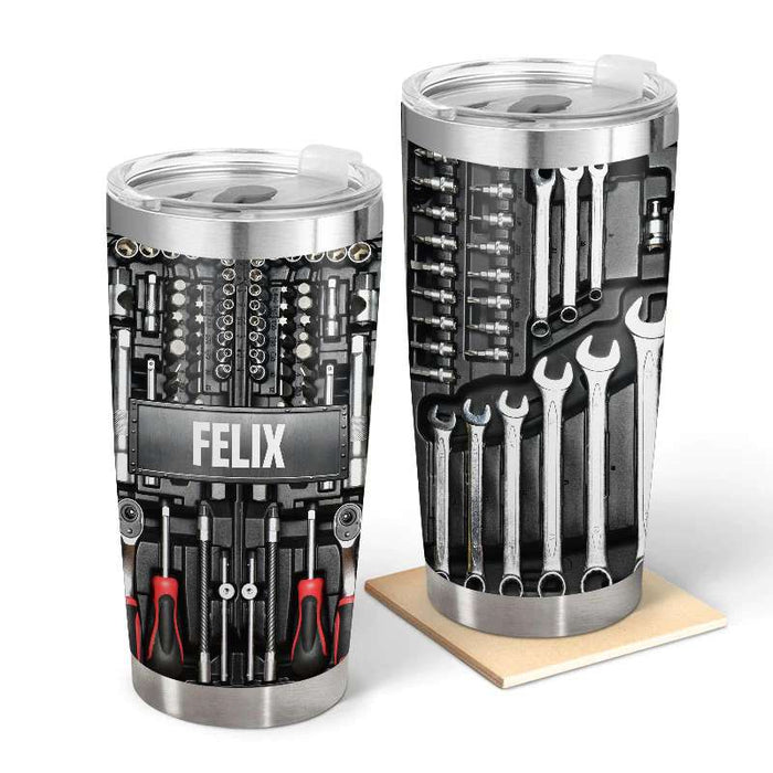 Ich bin ein Mechaniker – Geschenk für einen Mechaniker – Personalisierter Becher