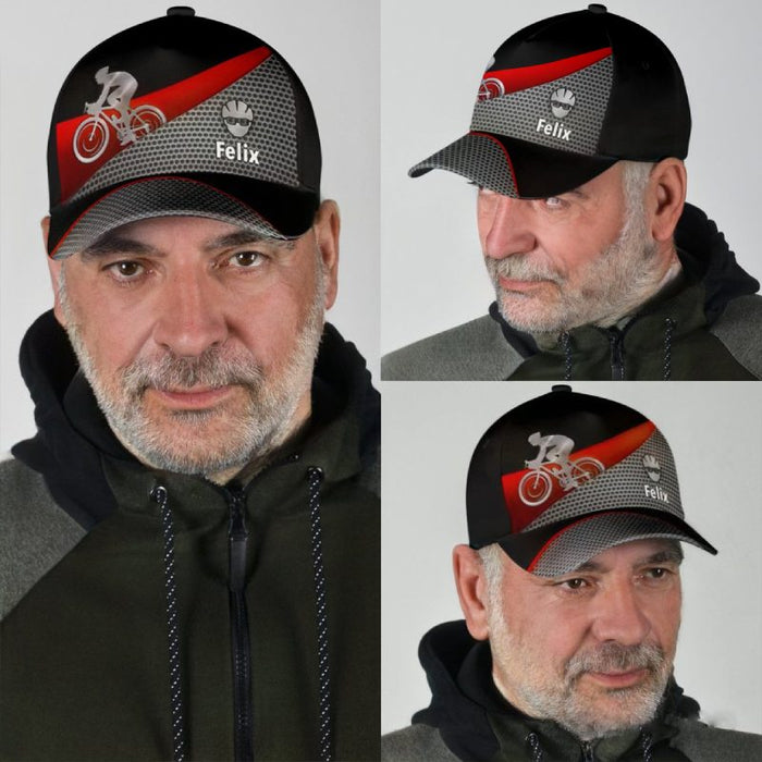 Personalisierte klassische Radsportkappe