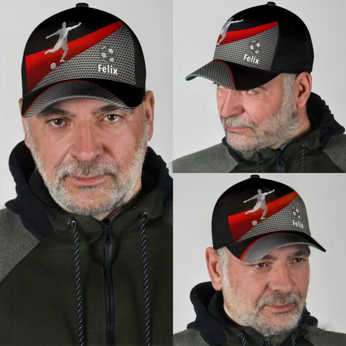 Personalisierte klassische Fussballkappe
