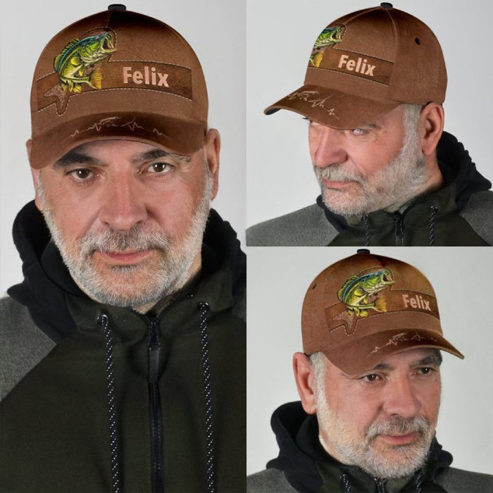 Personalisierte klassische Angelkappe