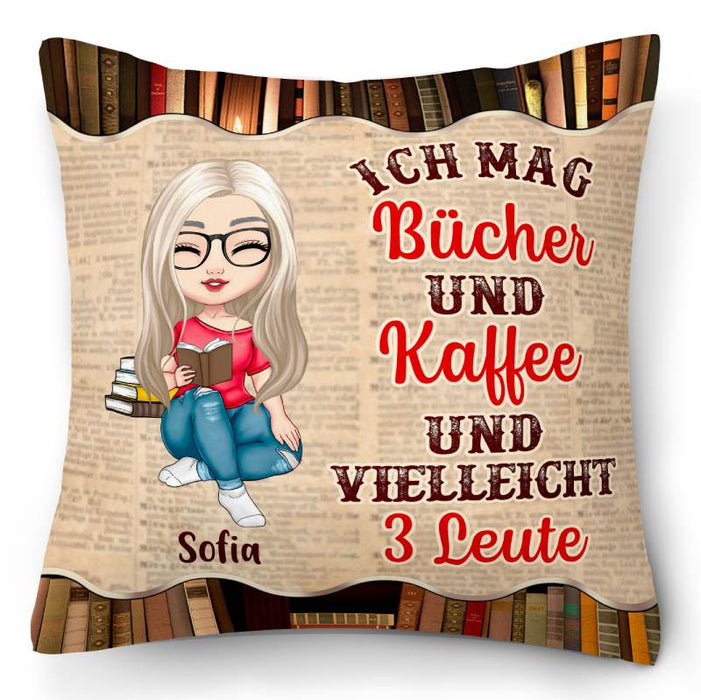 Nur noch ein Kapitel - Geschenk für Buchliebhaber - Personalisierte Kissen