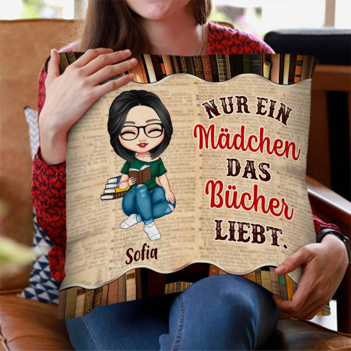 Nur noch ein Kapitel - Geschenk für Buchliebhaber - Personalisierte Kissen