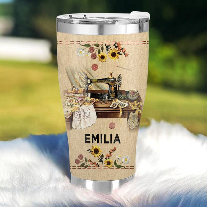 Stoff Kaufe Ich Nur – Geschenk für eine Schneiderin – Personalisierter Becher