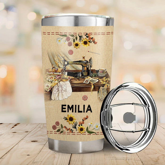 Stoff Kaufe Ich Nur – Geschenk für eine Schneiderin – Personalisierter Becher