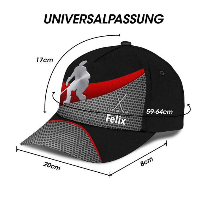 Personalisierte klassische Hockeykappe