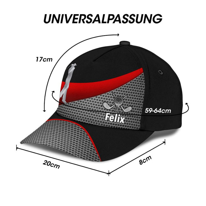 Personalisierte klassische Golfkappe