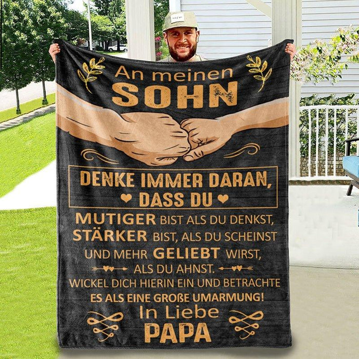 Decke von den Eltern - "Wir sind ein tolles Team"