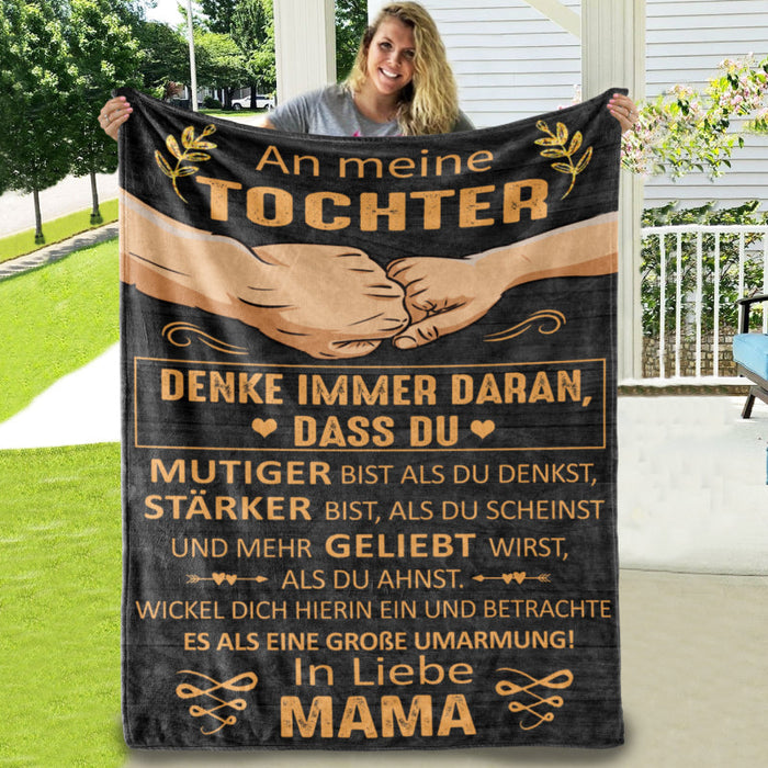 Decke von den Eltern - "Wir sind ein tolles Team"